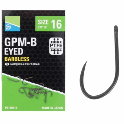 Preston GPM-B Eyed Barbless